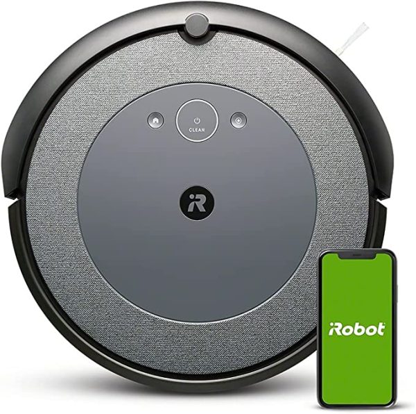 iRobot Roomba i3152 - Robot Aspirador con mapeo, Wi-Fi y Dos cepillos de Goma multisuperficie, Compatible con asistentes de Voz + Rollers Juego de cepillos de Goma Roomba e & i, plástico